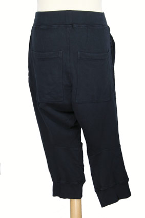 Rundholz Trousers Low-crotch, cut-off trousers in Dark Navy view 3