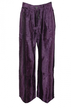 Barbara Bologna Purple Trousers