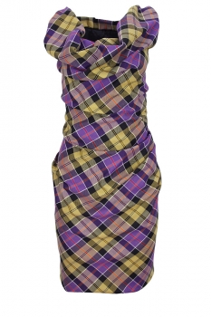 Vivienne Westwood Tartan Mini Ginnie Dress