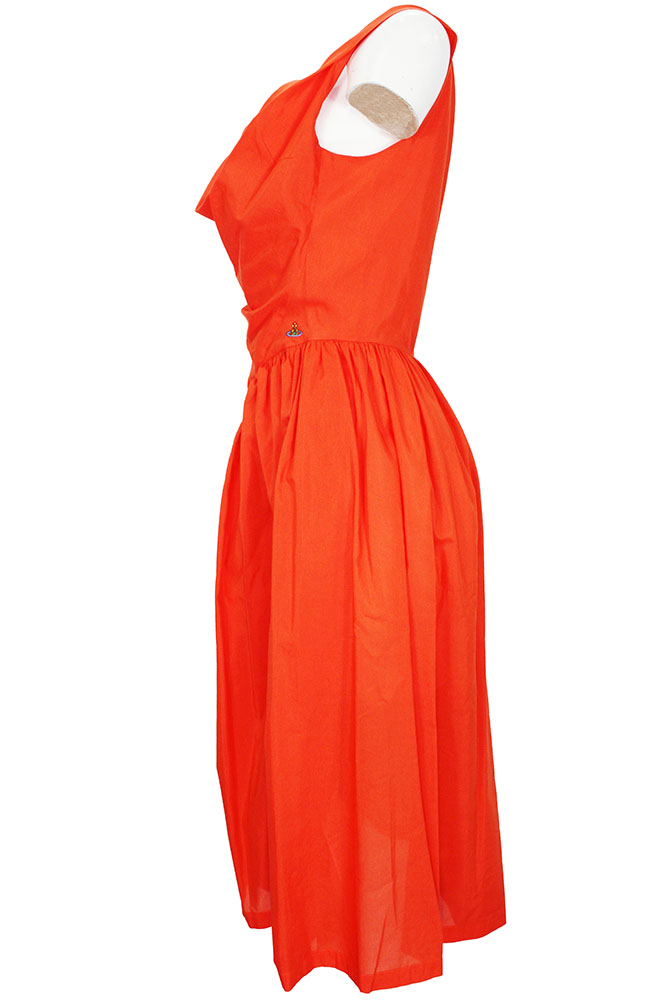 strapless open back dress Vivienne Westwood 2011 S/S Gingham Ruffle Dress – Recess