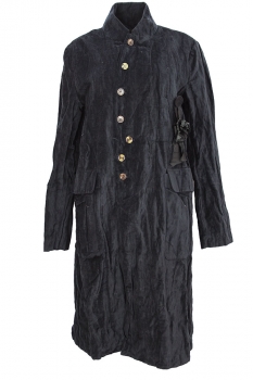 Aleksandr Manamis Black Coat