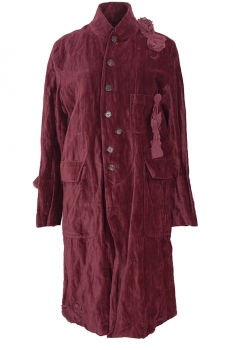 Aleksandr Manamis Claret Velvet Coat
