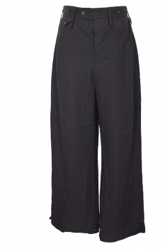 Klasica Black Single pleat Lindberg Trousers