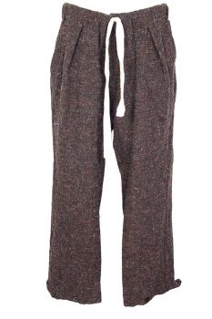 Klasica Mix Brown 'Souk' drawstring Trousers