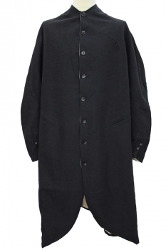 Marc Point Black Full Length Coat