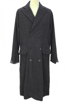 Marc Point Grey/Black Check Full length Check Coat