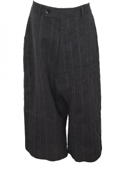 Marc Point Black Pinstripe Low drop crotch Trousers