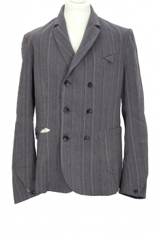 Marc Point Grey Pinstripe Double Breasted Jacket