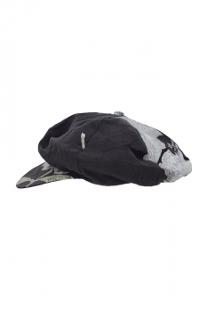 Marc Point Black with Rose print Peaky Hat