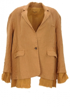 Marc Point Tobacco Single button Jacket