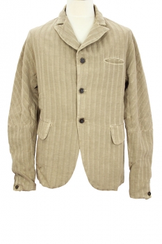 Marc Point Washed Light Khaki 3 button Washed Jacket