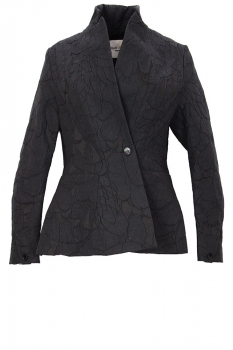 Marc Point Black Jacquard Jacket