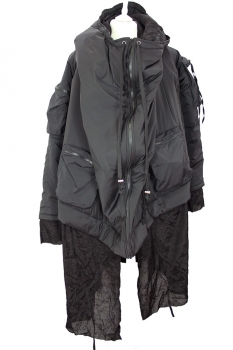 Mark Baigent Black Sinead Puffer Coat