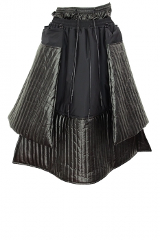 Mark Baigent Black Padded Vierkant Skirt