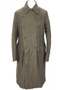 Masnada Men Swamp 'Bia' Double-Breasted Coat