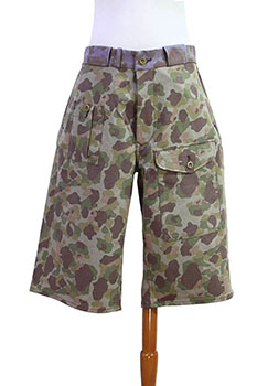 Nigel Cabourn Camo Shorts