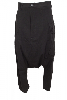 Pal Offner Black Extreme Low Trousers