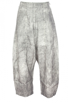 Pal Offner Dark Marble Pull On Egg Shaped Trousers
