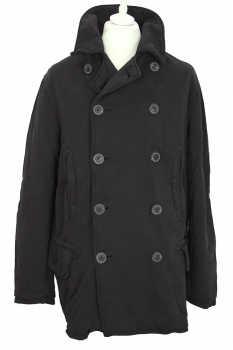 Rundholz Black Double layered Coat