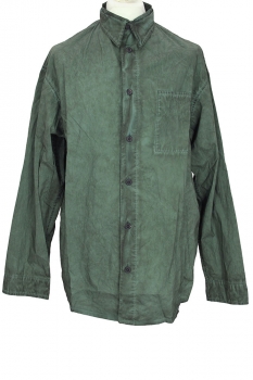 Rundholz Pine Cloud Overdyed Distressed Shirt