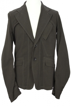 the viridi-anne Olive Drab Dry Cotton Jacket