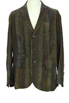 Ziggy Chen Mixed Colours Coat