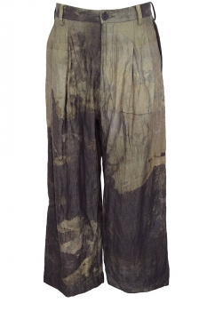 Ziggy Chen Mixed Print Colours Trousers