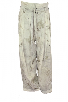Ziggy Chen Light Grey with Print Print Fabric Jacket