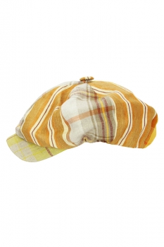 Nicholas Daley Sand Mix 8 Panel Peaked Hat