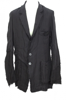 nudemm Black Layered Jacket