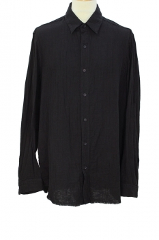 nudemm Black Double Placket Shirt