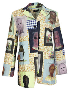 Barbara Bologna Mixed Print Colours Jacket