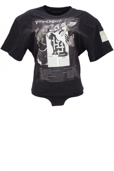 Barbara Bologna Black with print TeeBody Teddy