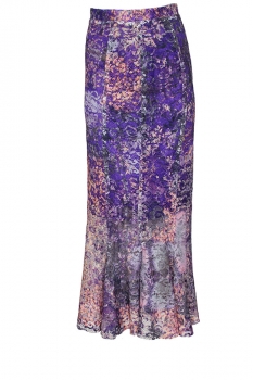 Barbara Bologna Mixed Print Colours Skirt