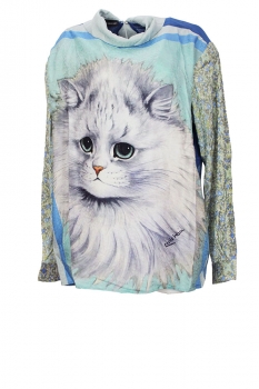 Barbara Bologna Various colours on fine jacquard One size I Love You Blousa Top