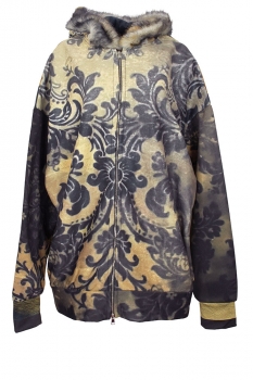 Barbara Bologna Printed designs Hooded Zip Jacket