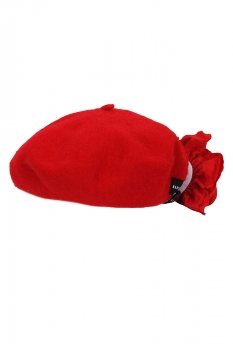 Barbara Bologna Red Knitted Beret