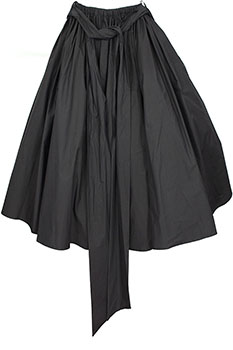 Rundholz Black Poplin Skirt with Netting Underskirts