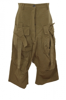 Rundholz Bronze Low-Drop Crotch Trousers