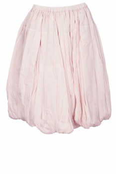 Rose Highly Pleated Frou-Frou Skirt