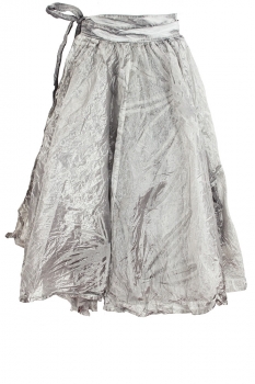  Coal Cloud Wrap around layered Skirt Skirt