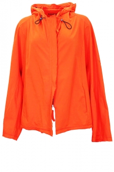 Rundholz Mandarin Hooded Zip Jacket