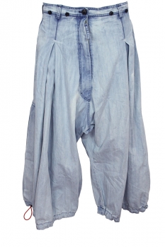 Rundholz Bleachwash Washed box pleated Jeans