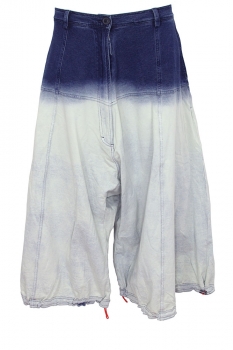 Rundholz Bleachwash Washed drop crotch baggy trousers/jeans