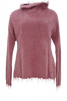 Rundholz Flamingo Fitted Knitted, 2 layer collar Pullover