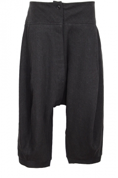 Rundholz Black Low drop, cut-off Trousers