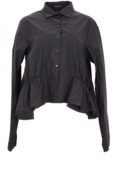 Rundholz Black Peplum Shirt