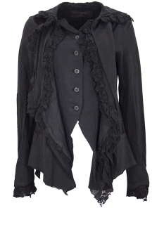 Rundholz Black Gloss Lace decorated Jacket