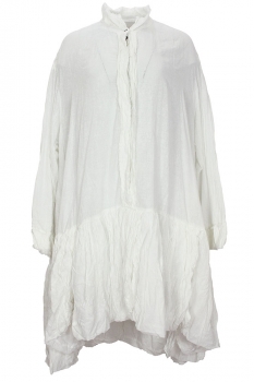 Rundholz Seafoam Fog Buttoned Dress