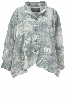 Rundholz Seaweed Print Print fabric wide Jacket